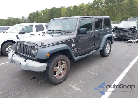 2018 Jeep Wrangler Jk Unlimited Sport S 4X4 z USA, uszkodzony, nr VIN 1C4BJWDG9JL896315